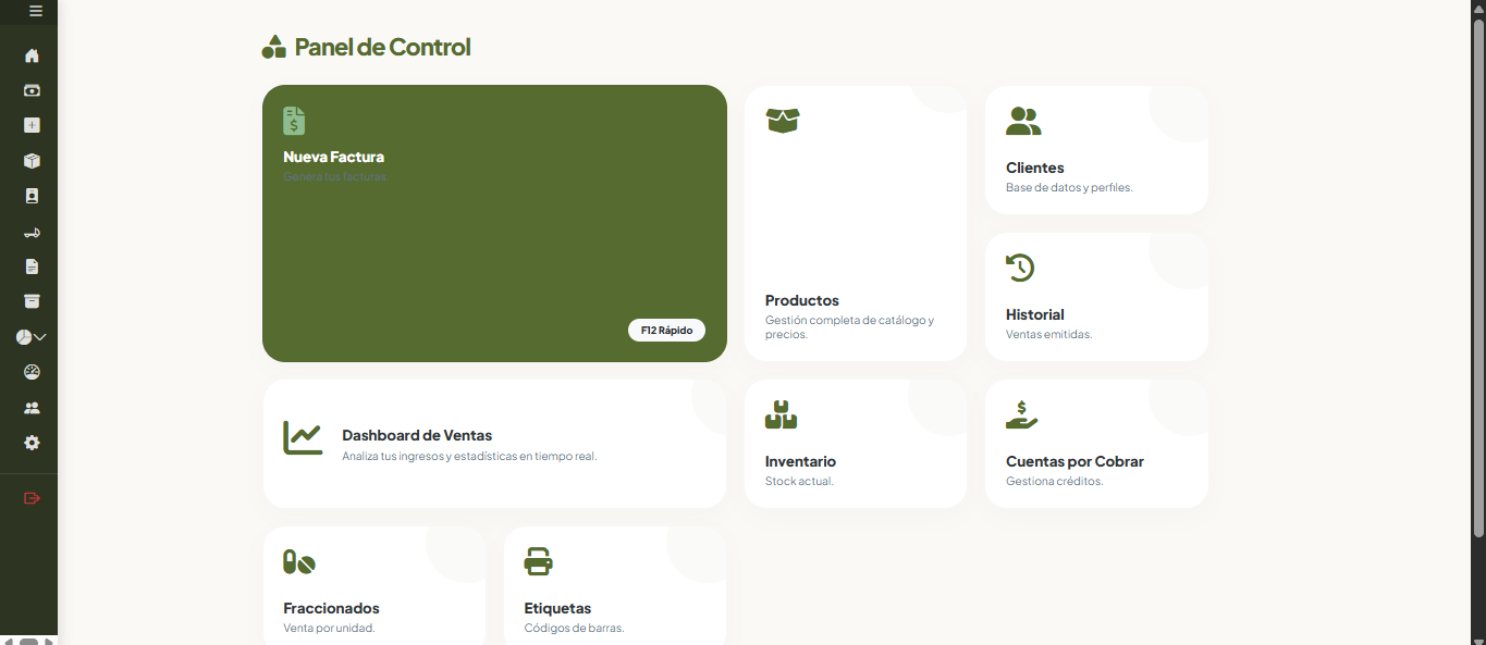 Dashboard Maneefesto